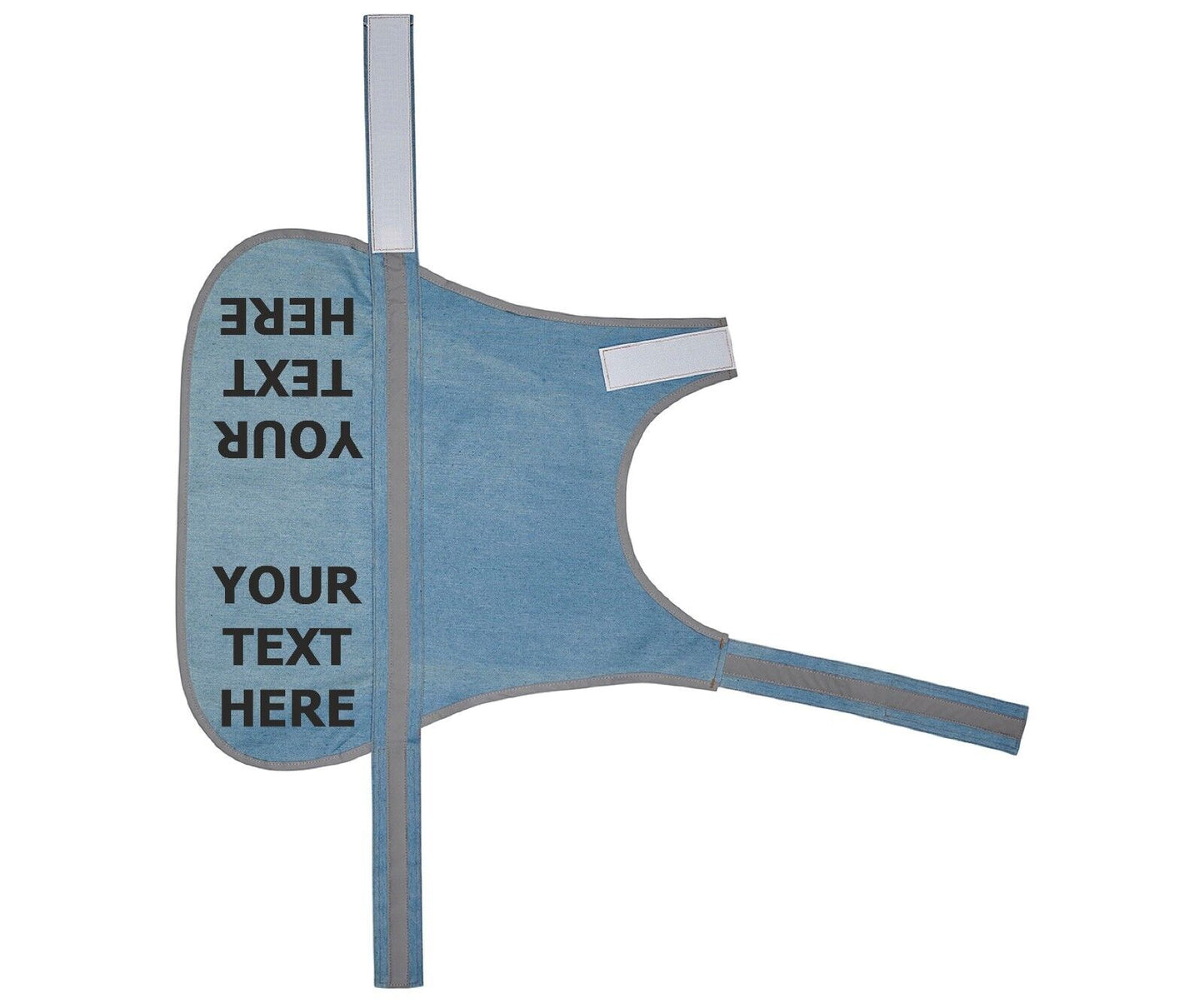 Personalised High Vis Dog Coat Custom Printed Hi Viz Pet Safety Vest Reflective