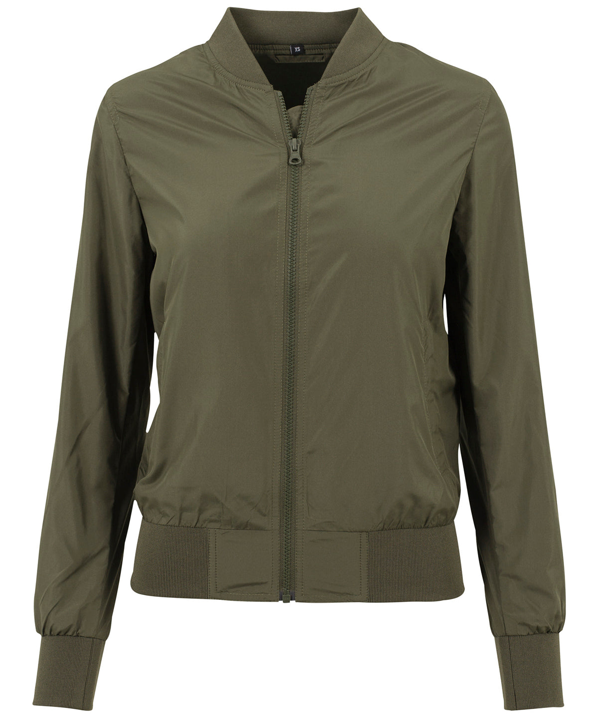 Women's Custom Printed or Embroidered Lightweight Zip-Up Jacket