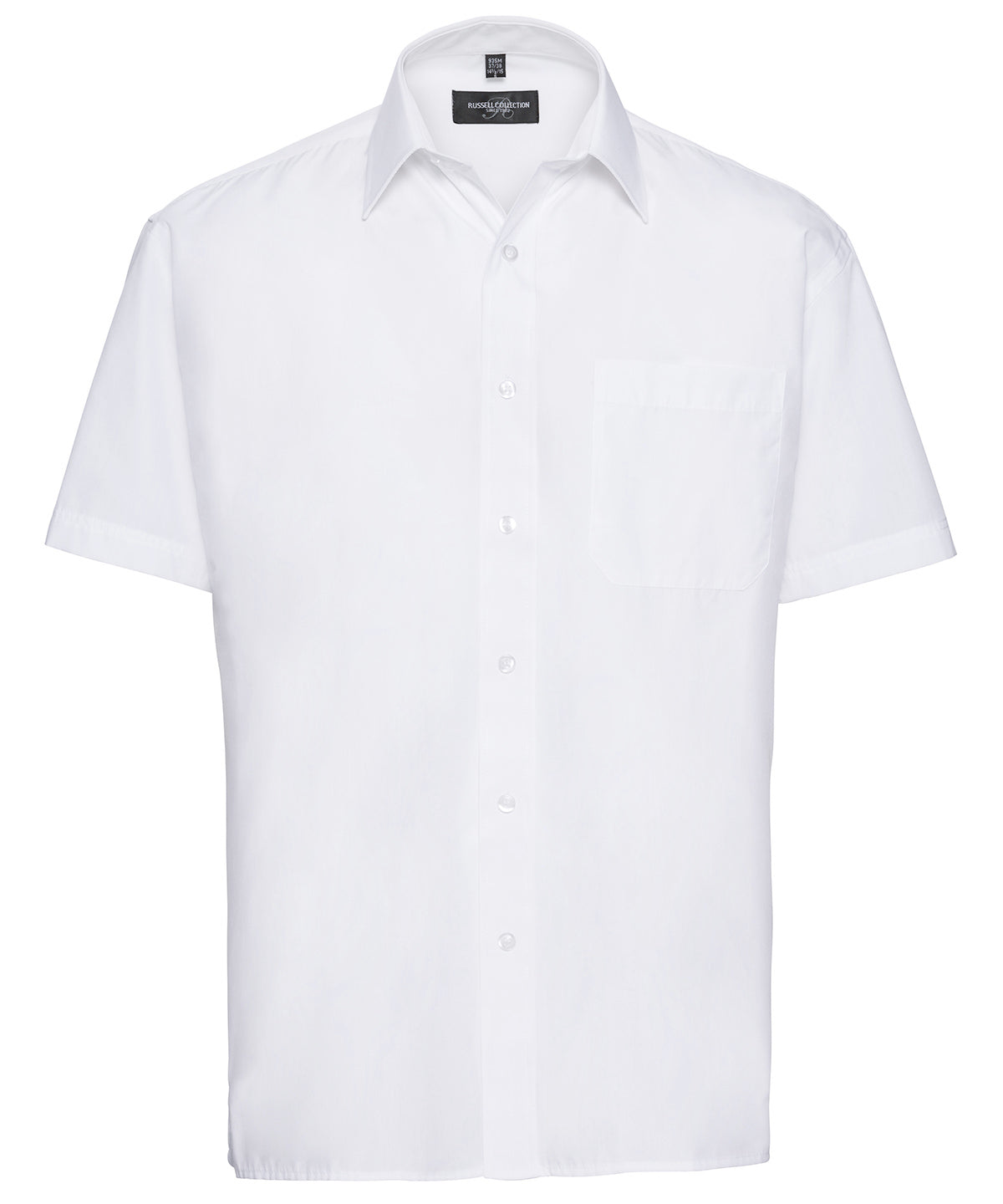 Unisex Custom Printed or Embroidered Short Sleeve Cotton Workwear Shirt