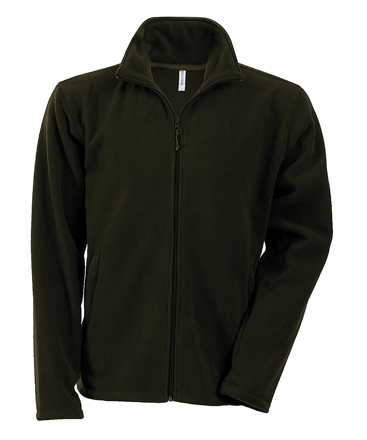 Unisex Custom Printed or Embroidered Full Zip Zip-Up Fleece Jacket