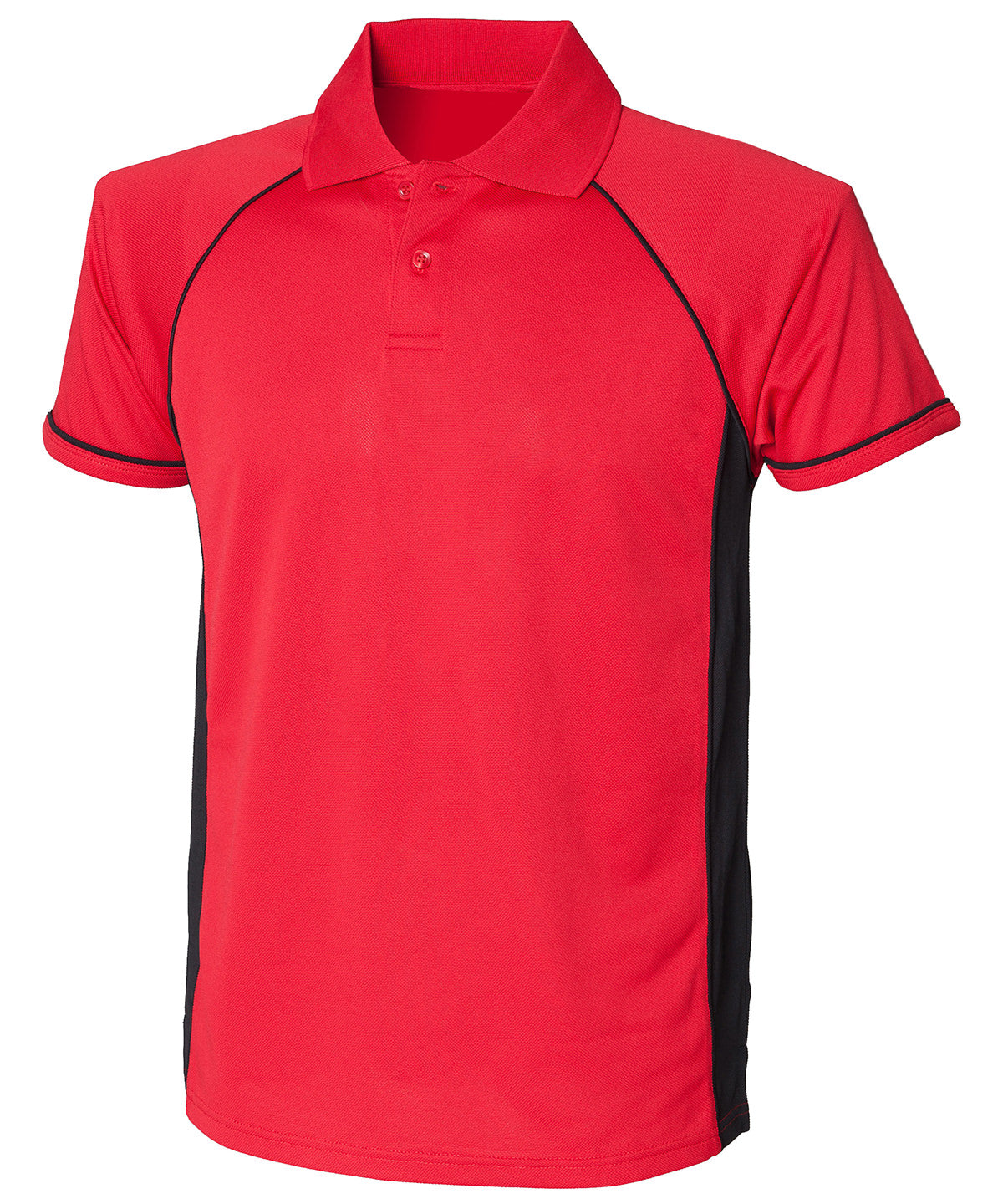 Unisex Custom Printed or Embroidered Performance Contrast Polo Shirt