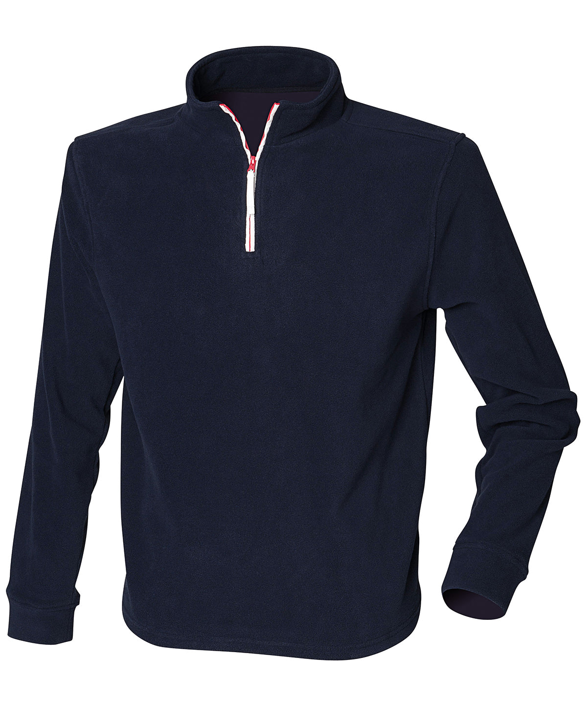 Men's Custom Printed or Embroidered Long Sleeve Zip-Up Fleece Jacket