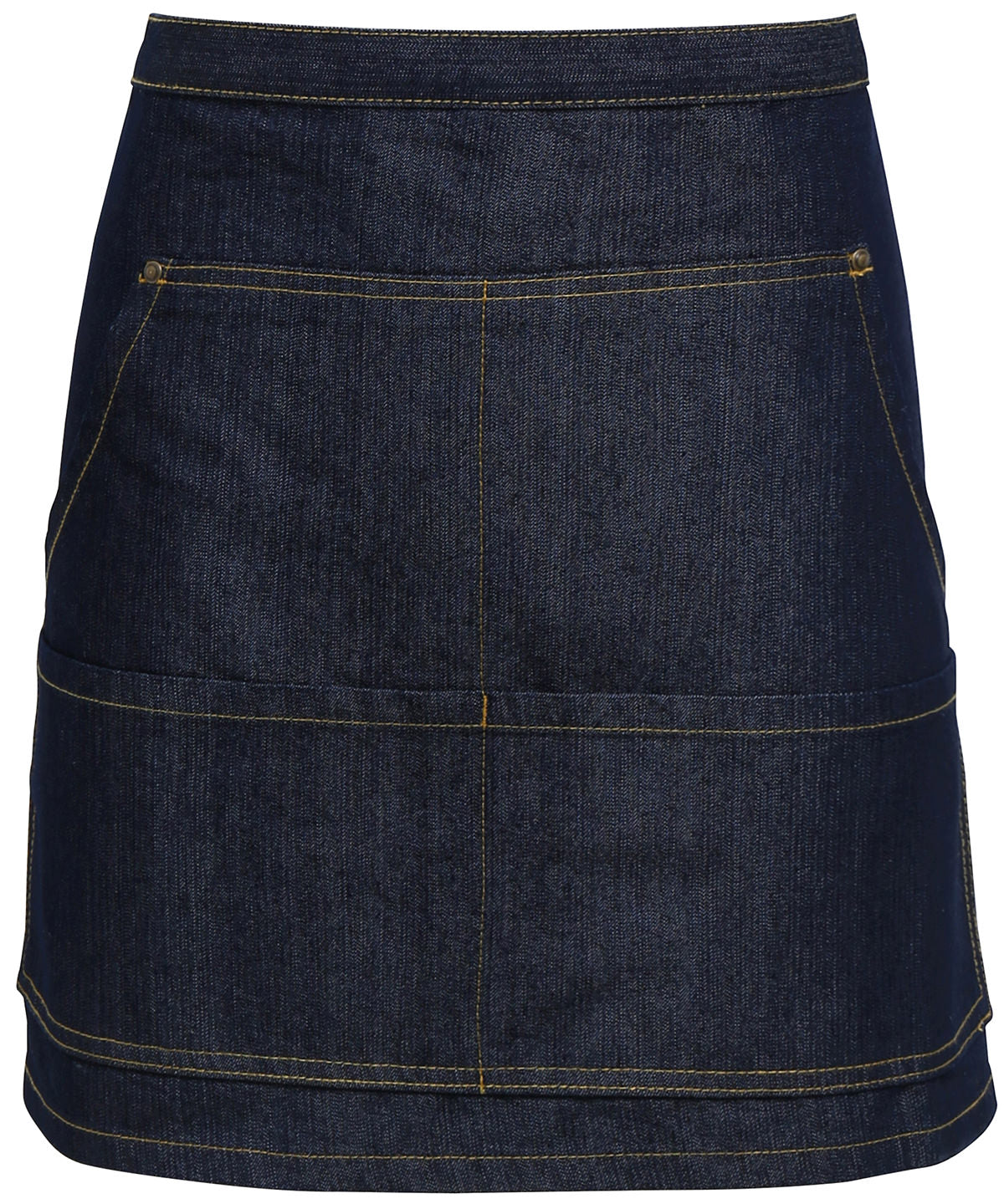 Men's Custom Printed Contrast Workwear Apron