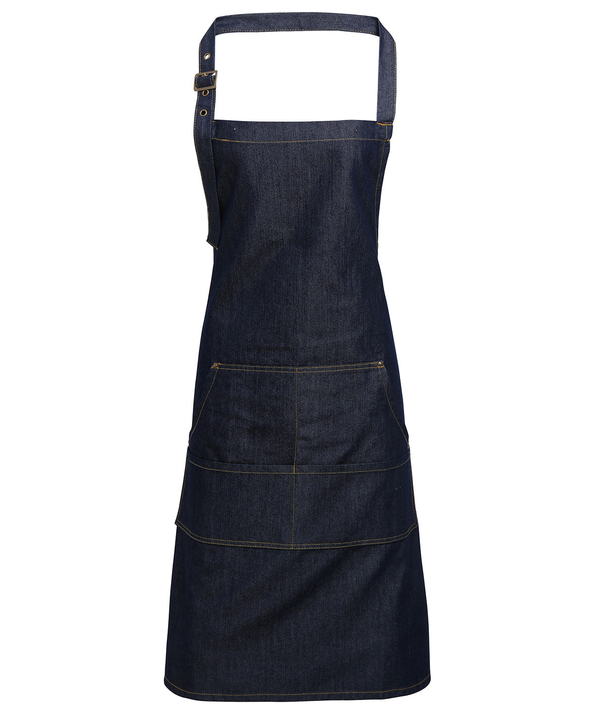 Men's Custom Printed Chef Contrast Workwear Apron
