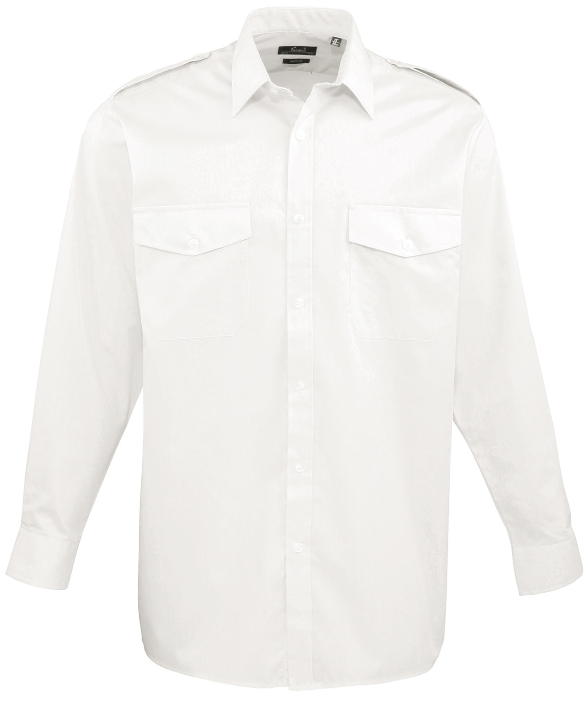 Men's Custom Printed or Embroidered Long Sleeve Workwear Shirt