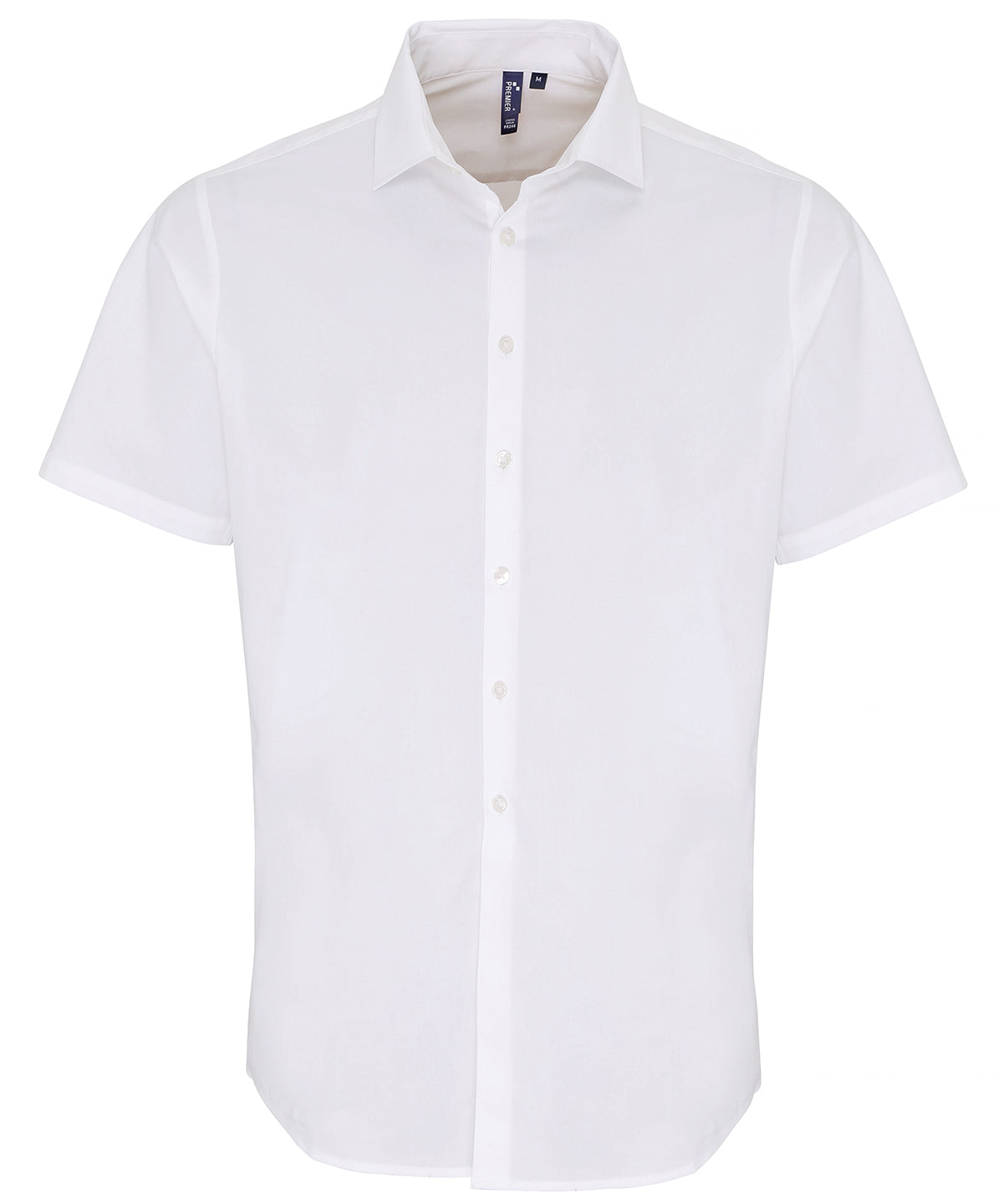 Men's Custom Printed or Embroidered Short Sleeve Cotton Workwear Shirt