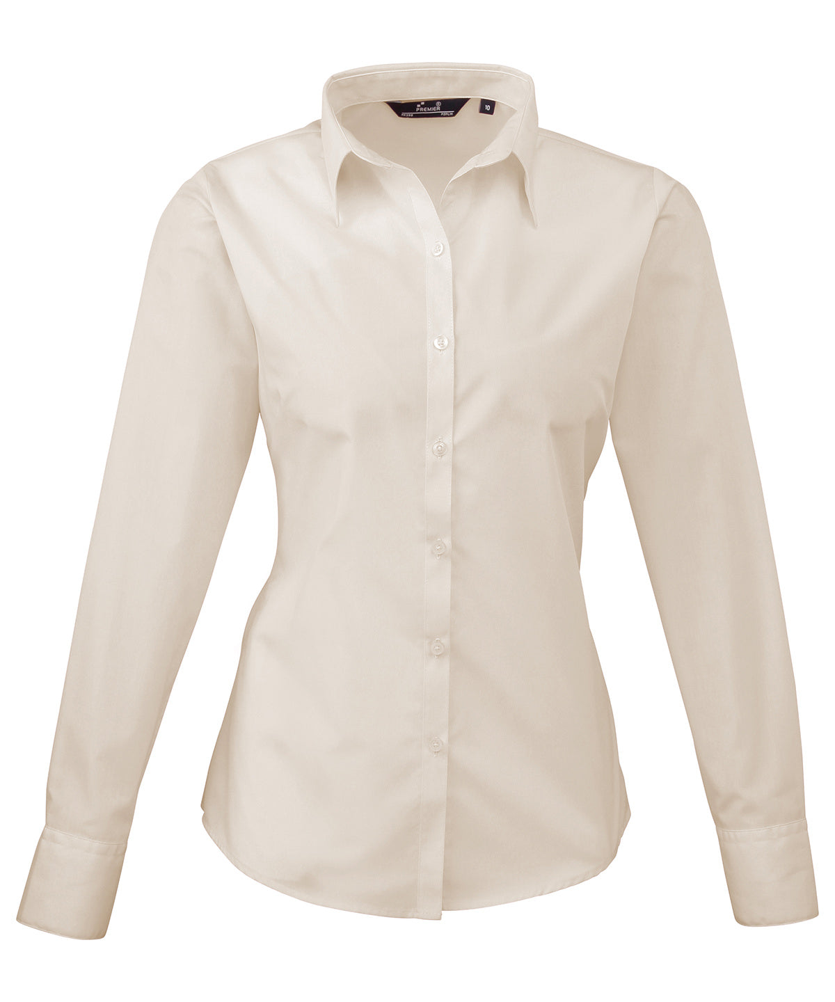 Women's Custom Printed or Embroidered Long Sleeve Workwear Blouse