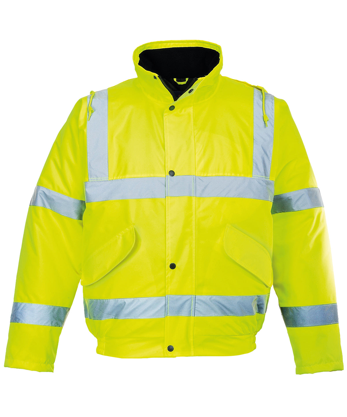 Men's Custom Printed or Embroidered Hi-Vis Zip-Up Jacket
