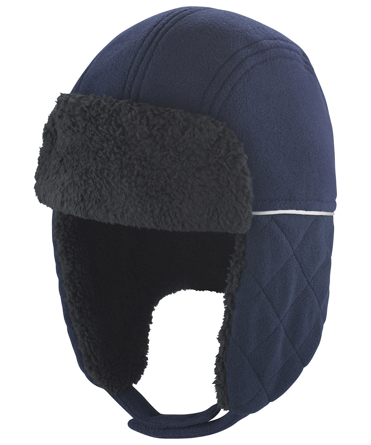 Custom Embroidered Reflective Fleece Hat