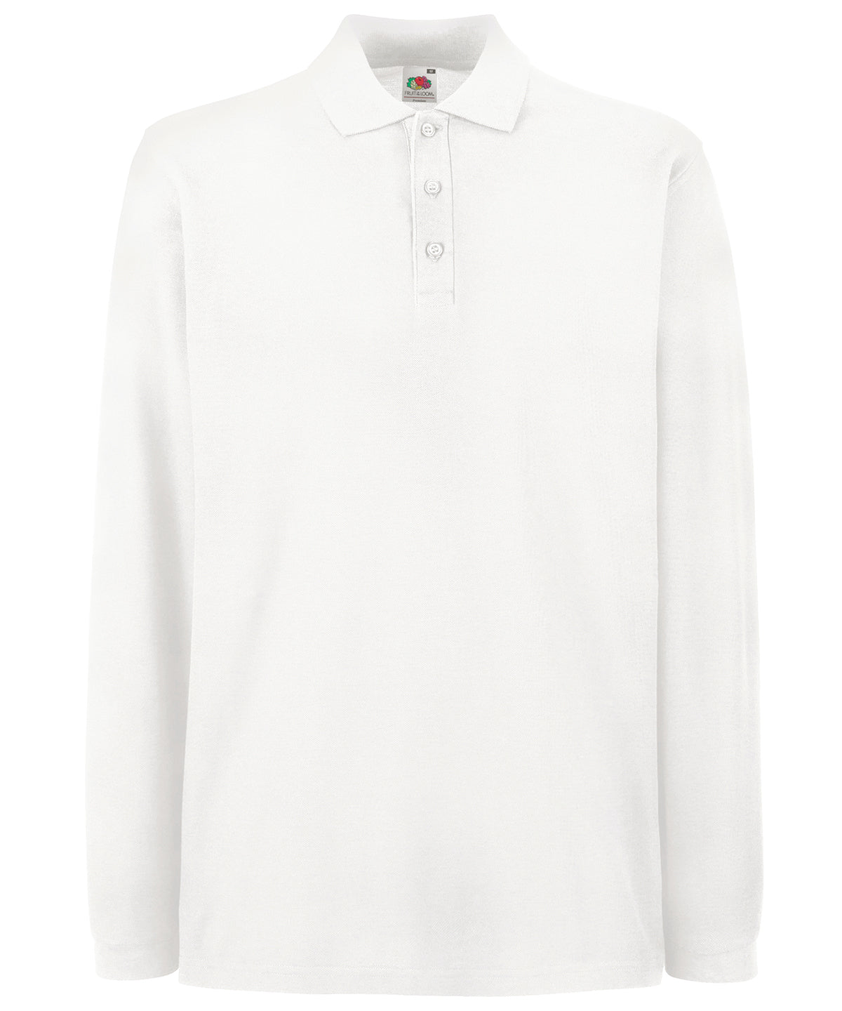 Men's Custom Printed or Embroidered Premium Long Sleeve Polo Shirt