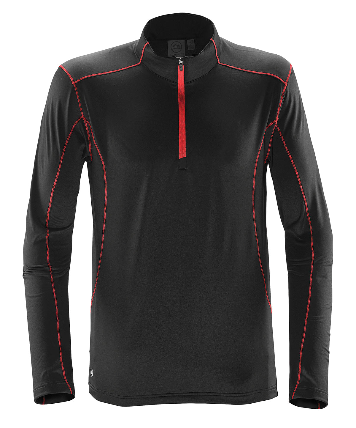 Custom Printed Performance Zip-Up Baselayer Top