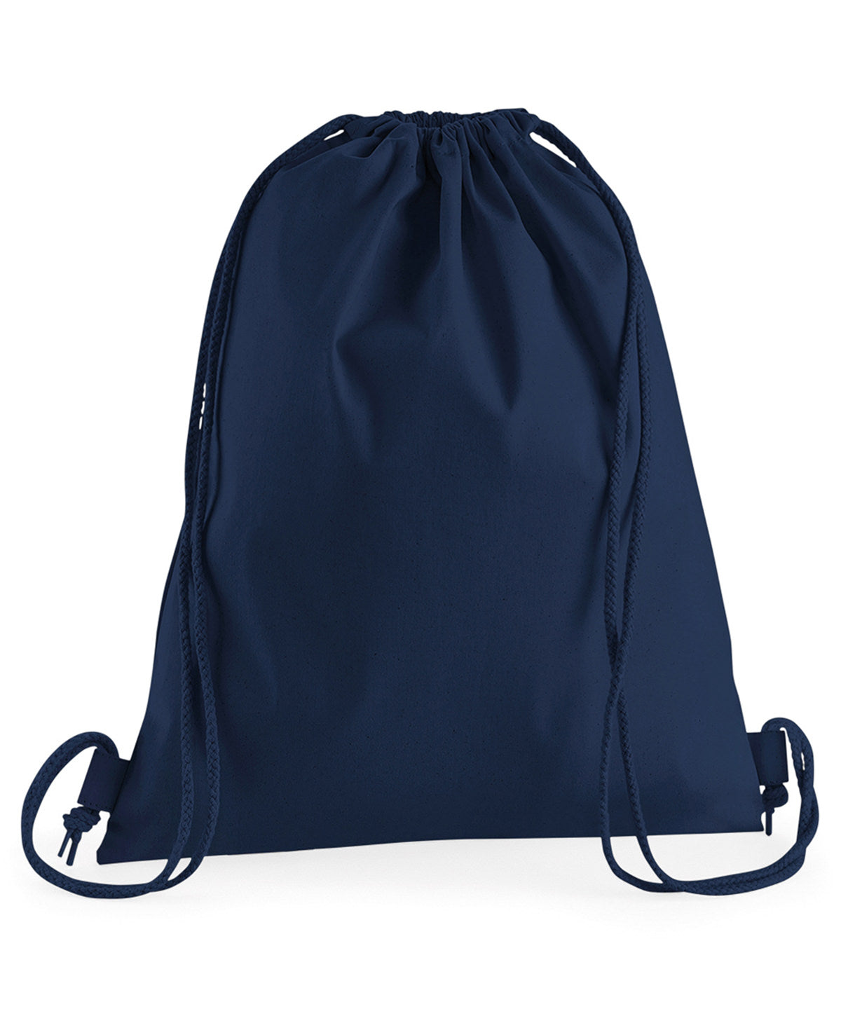 Men's Custom Printed Premium Cotton Drawstring Bag