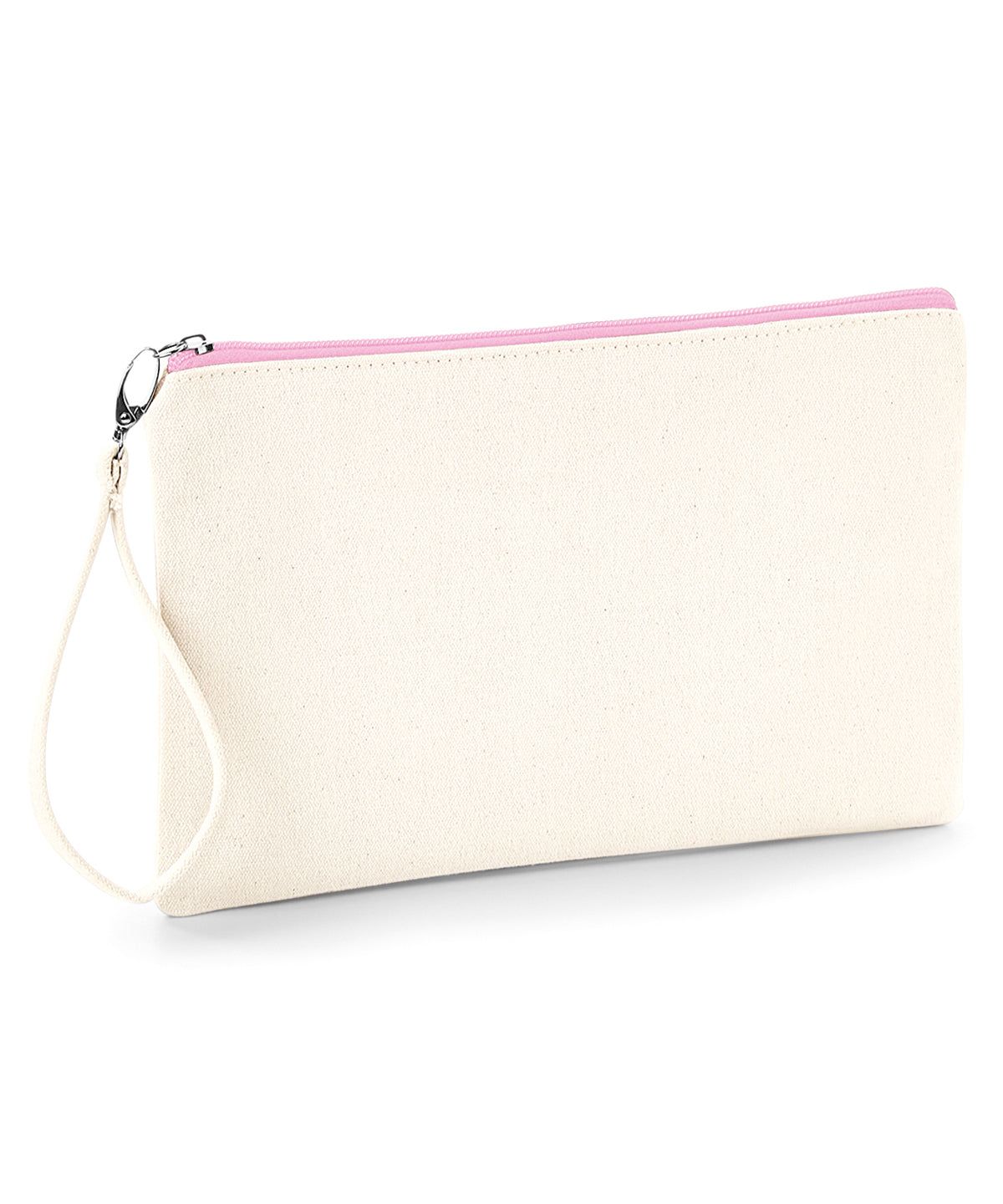 Custom Printed Zip-Up Contrast Bag