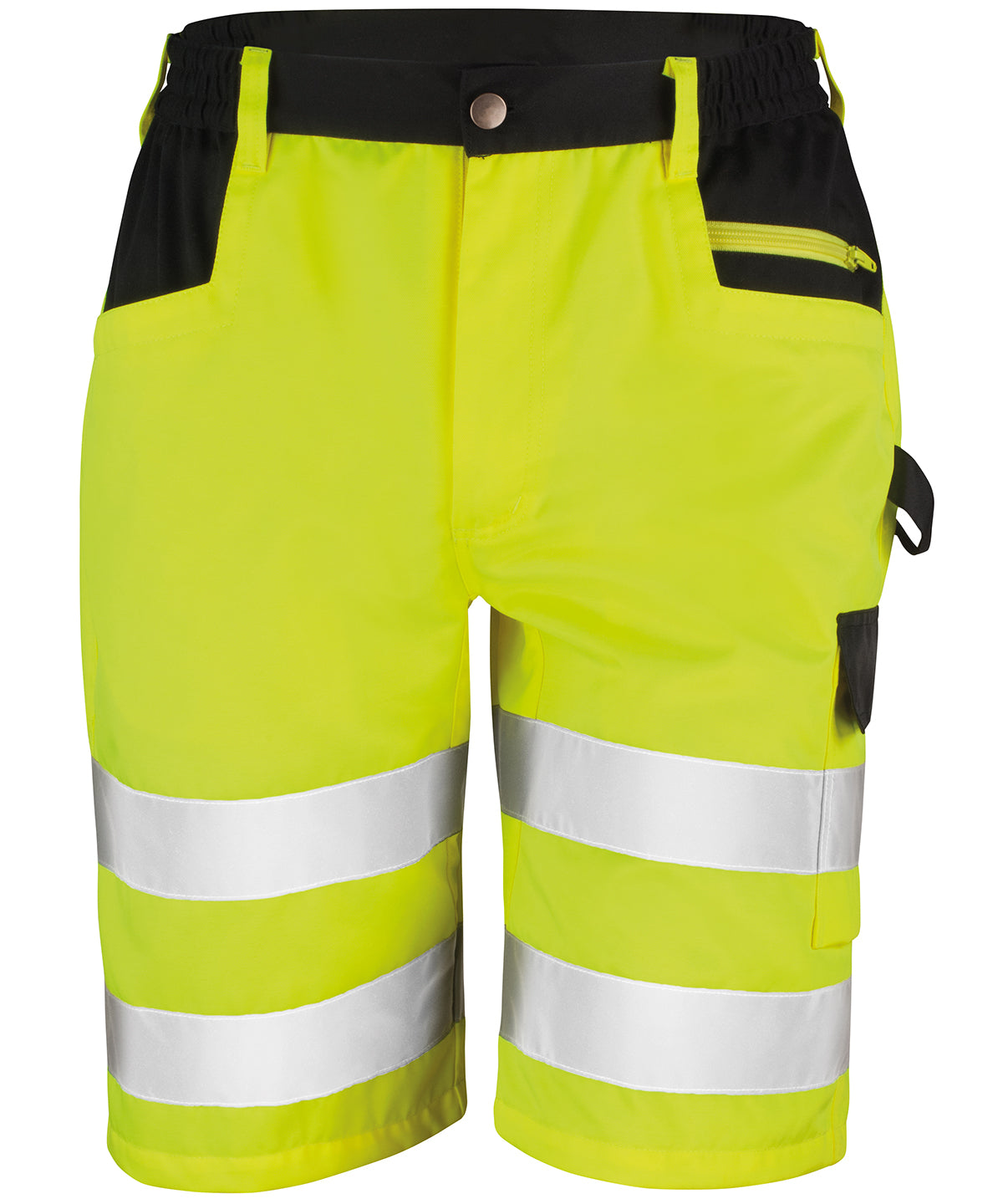 Custom Printed Hi-Vis Reflective Sports Shorts