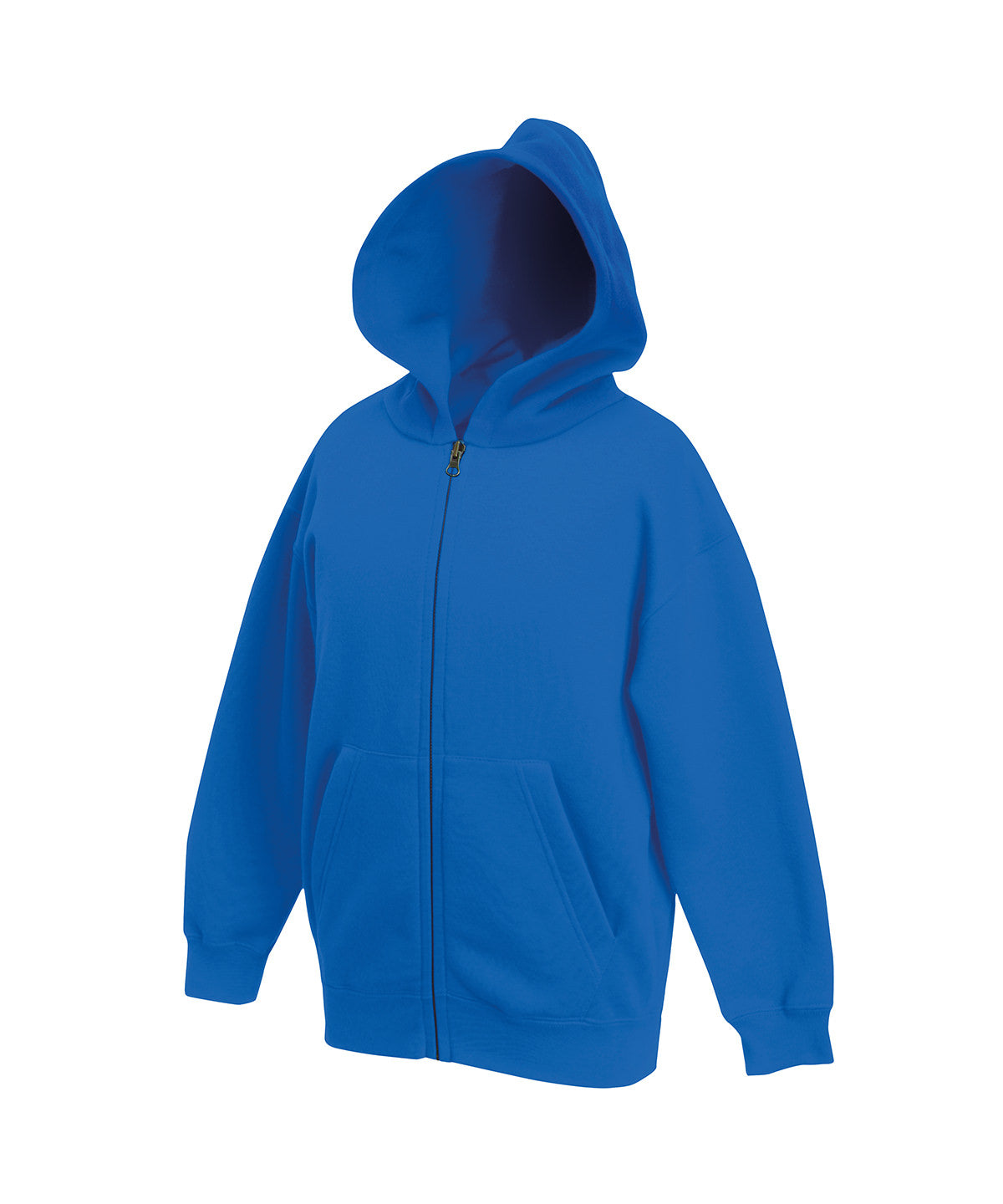 Kids Custom Printed or Embroidered Zip-Up Cotton Zip-Up Hoodie