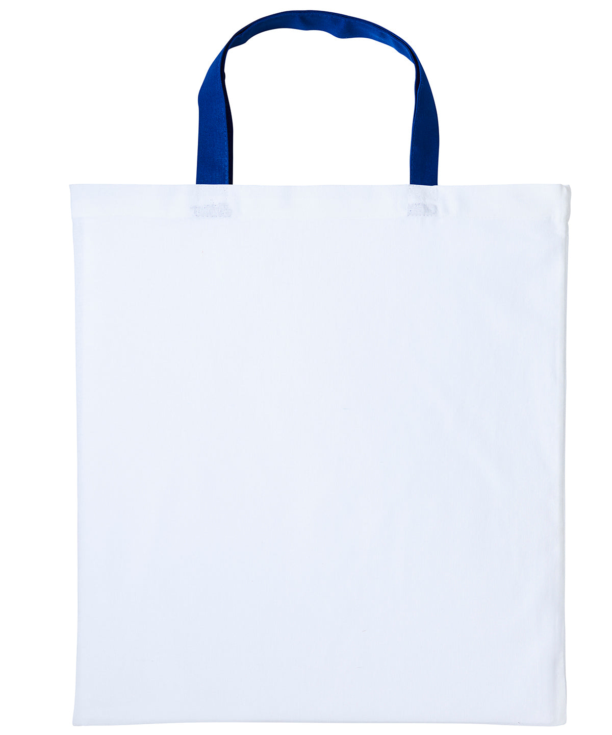 Men's Custom Printed Cotton Contrast Tote Bag