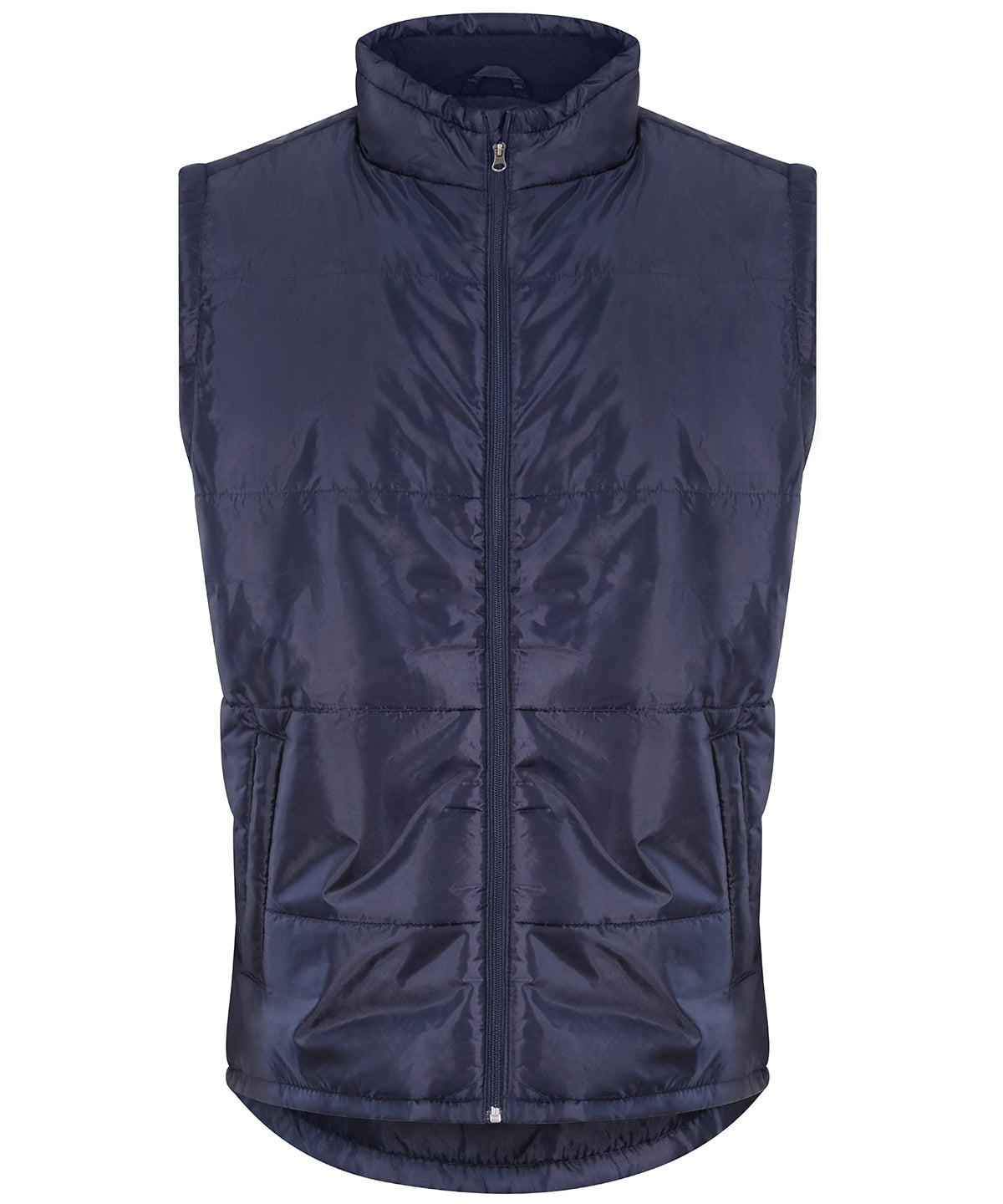 Unisex Custom Printed or Embroidered Zip-Up Fleece Body Warmer