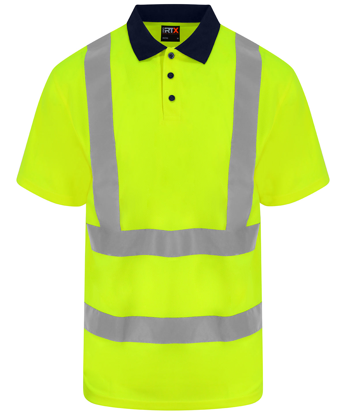 Custom Printed Hi-Vis Polo Shirt