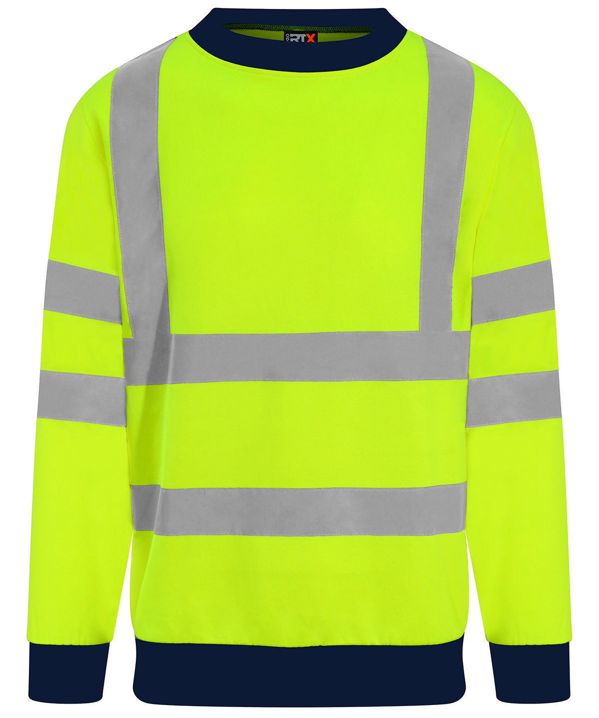 Custom Printed or Embroidered Hi-Vis Sweatshirt