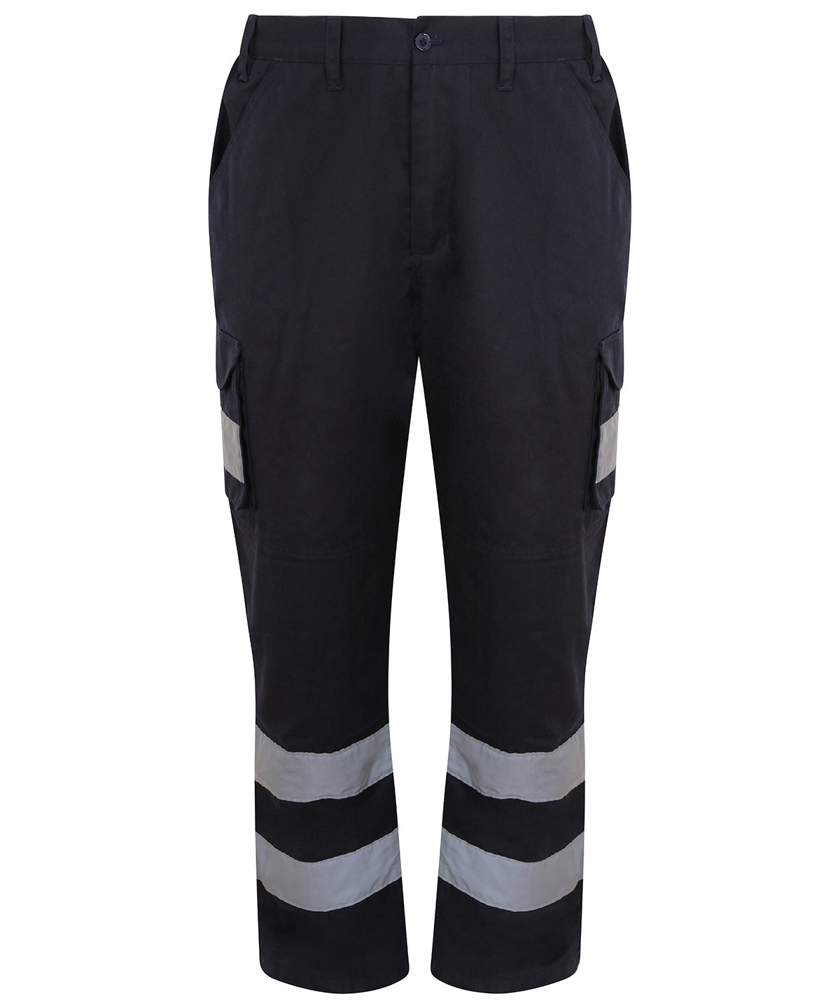Custom Printed Hi-Vis Cotton Workwear Trousers