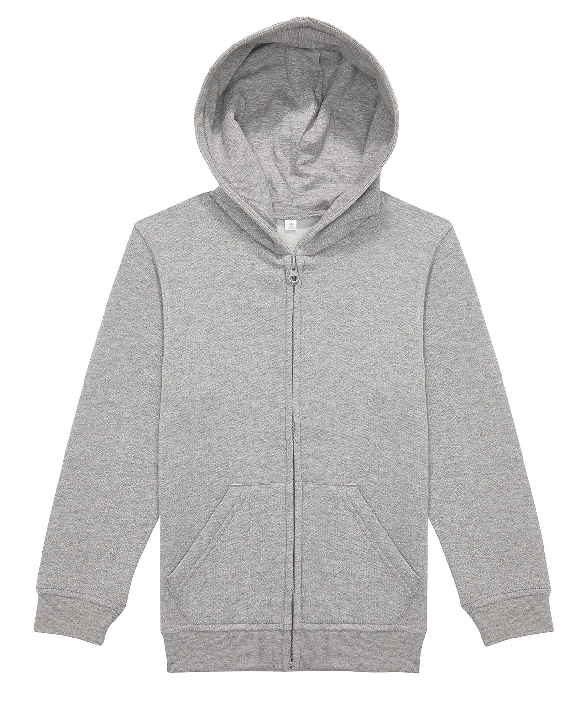 Kids Custom Printed or Embroidered Organic Performance Zip-Up Hoodie