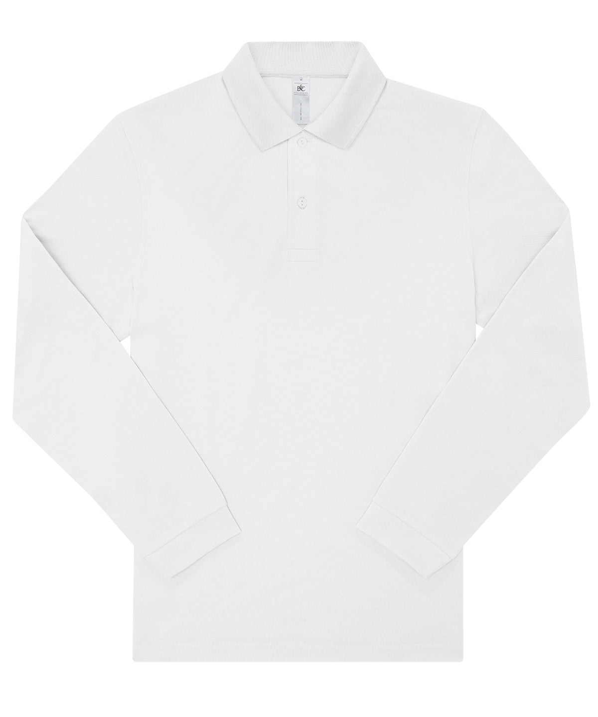 Unisex Custom Printed or Embroidered Long Sleeve Classic Fit Polo Shirt