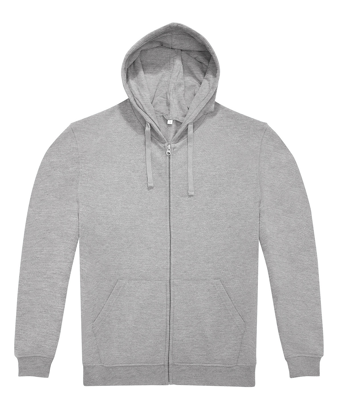 Men's Custom Printed or Embroidered Organic Full Zip Zip-Up Hoodie