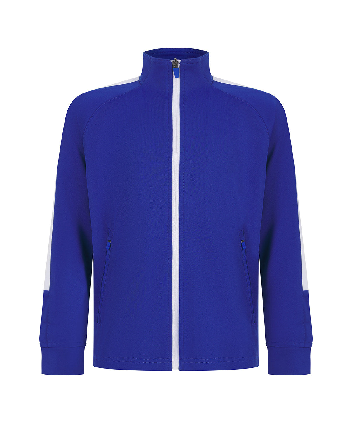 Kids Custom Printed Performance Contrast Tracksuit Top