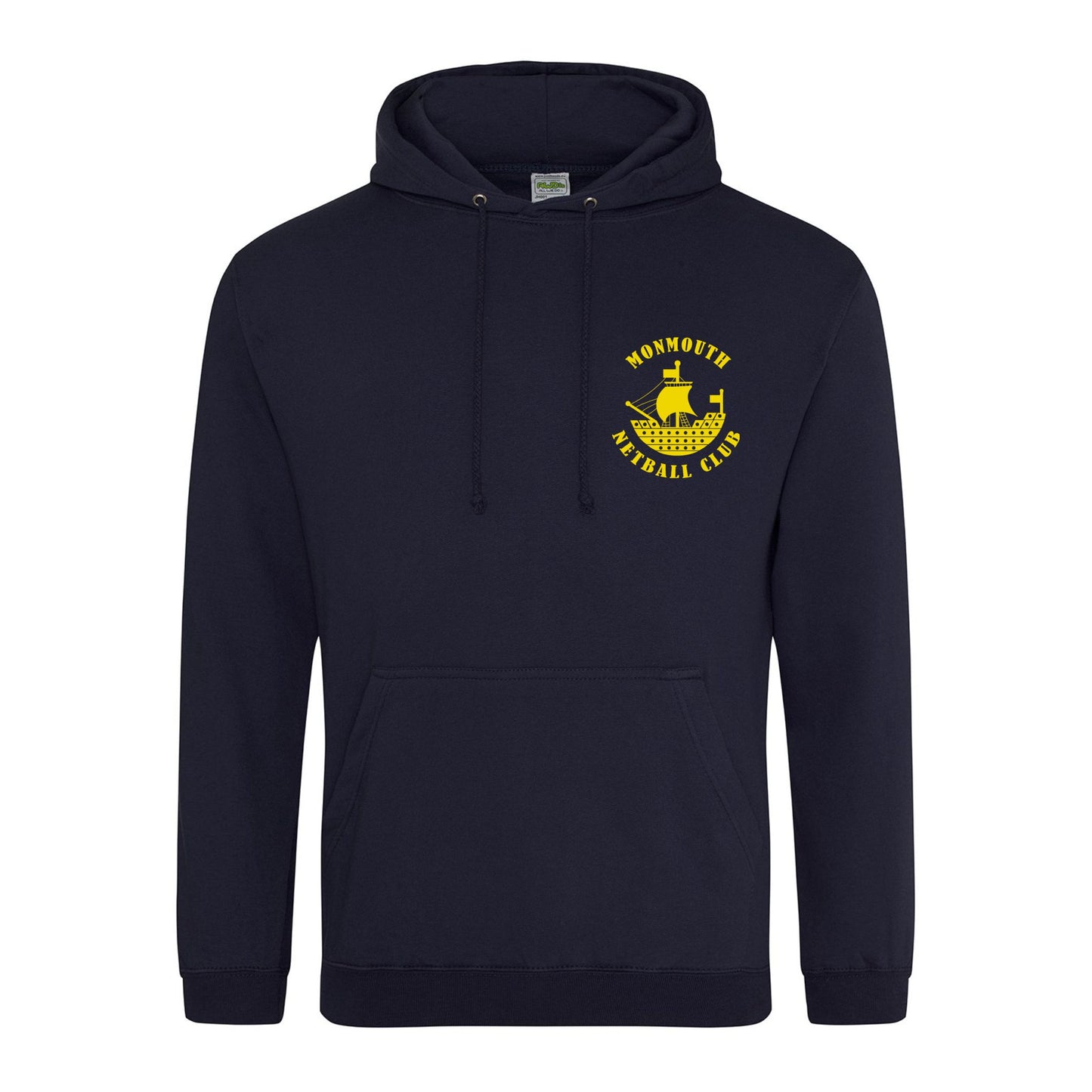 Monmouth Netball Club Adults Hoodie - Navy