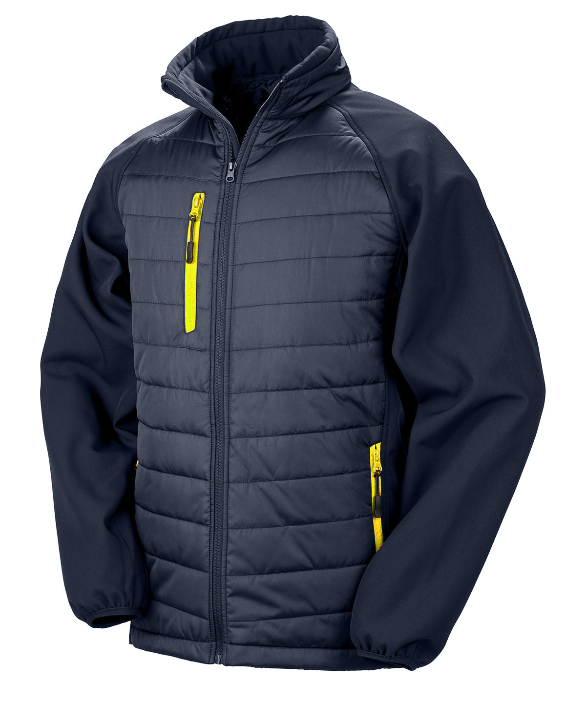 Unisex Custom Printed or Embroidered Organic Softshell Softshell Jacket