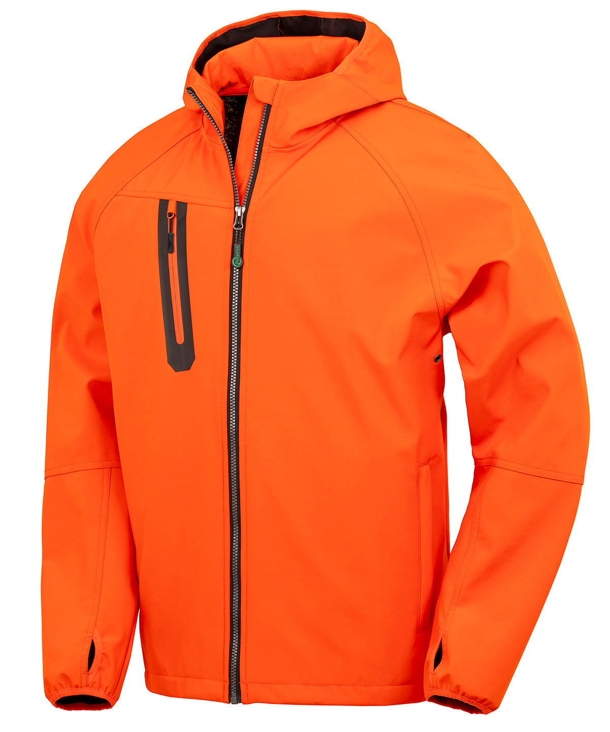 Unisex Custom Printed or Embroidered Organic Recycled Softshell Jacket
