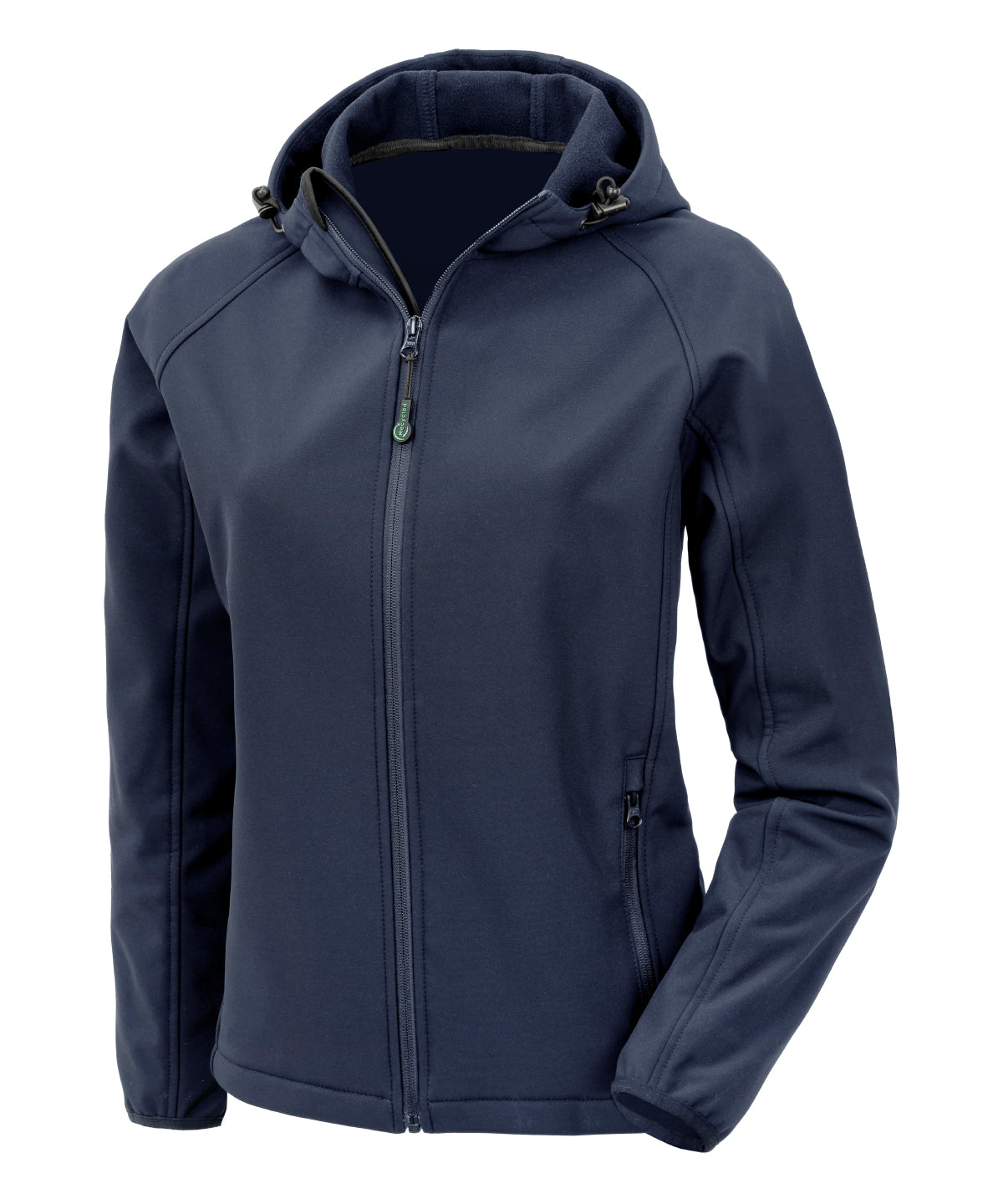 Women's Custom Printed or Embroidered Organic Recycled Softshell Jacket