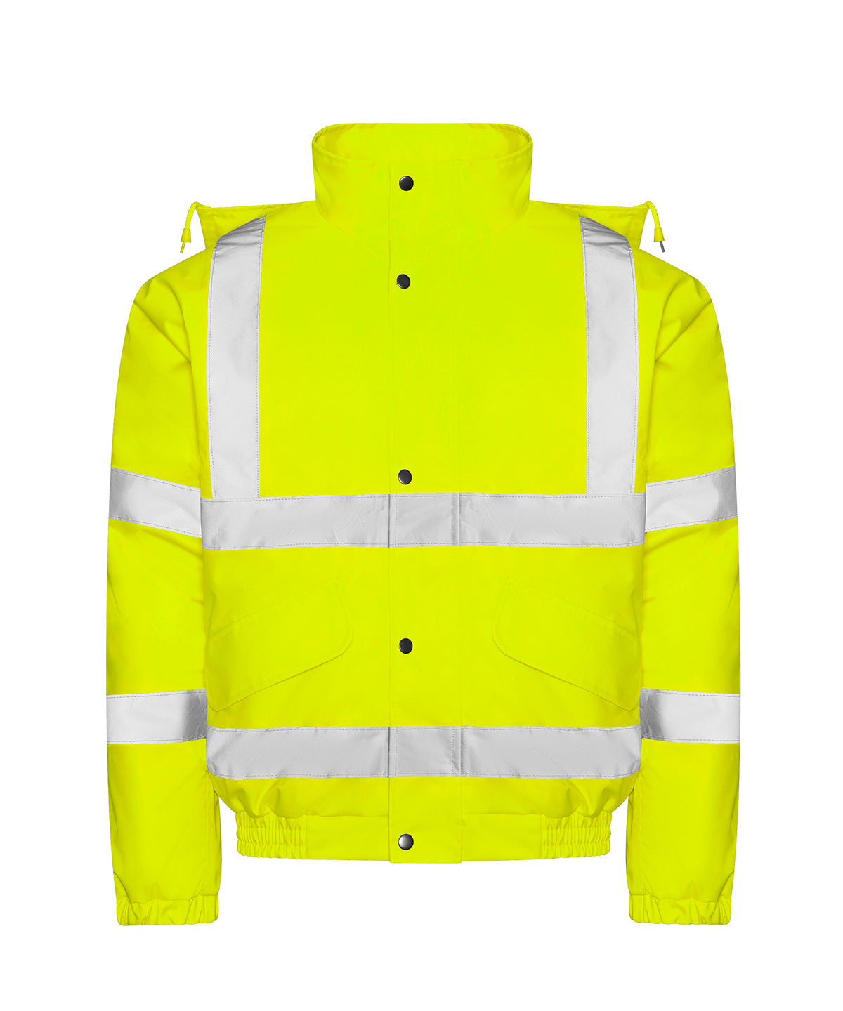 Unisex Custom Printed or Embroidered Hi-Vis Zip-Up Jacket