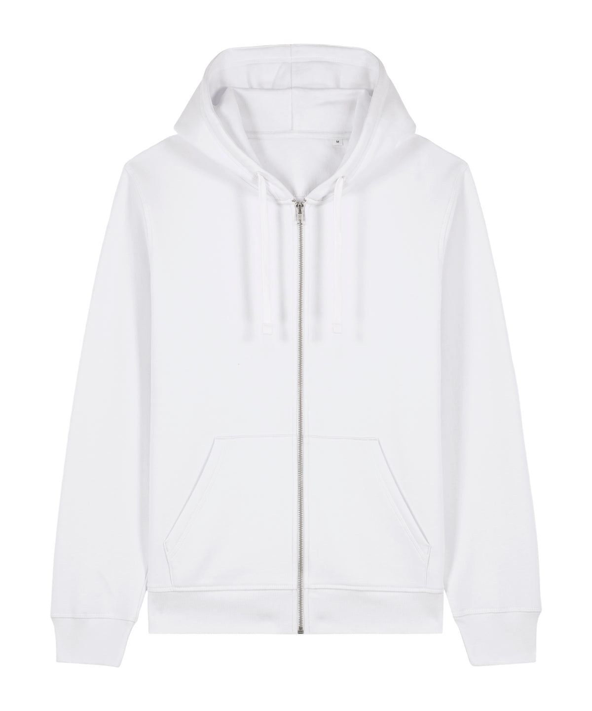 Unisex Custom Printed or Embroidered Organic Recycled Zip-Up Hoodie