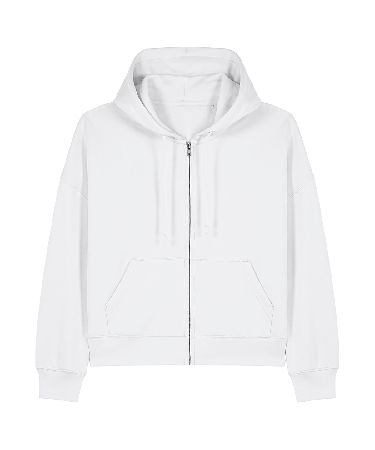 Women's Custom Printed or Embroidered Organic Premium Zip-Up Hoodie