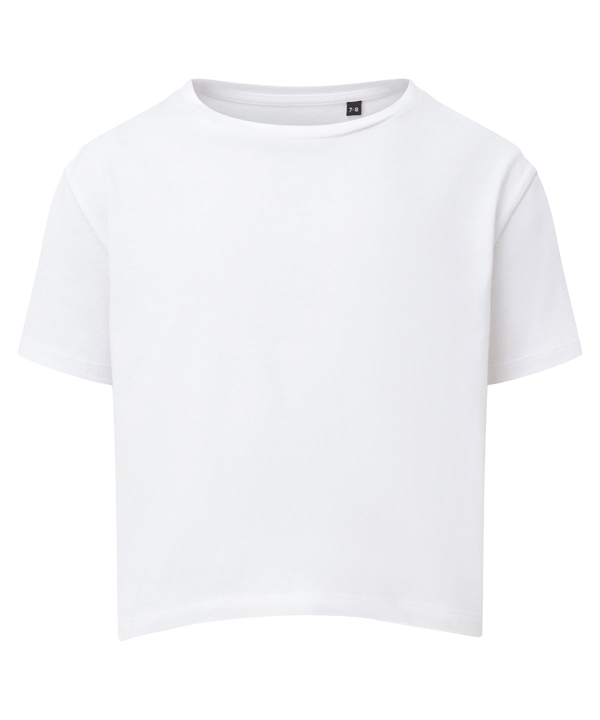 Kids Custom Printed Cropped T-Shirt