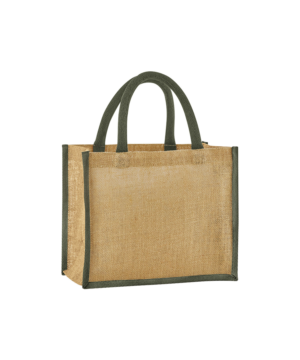 Custom Printed Organic Contrast Tote Bag