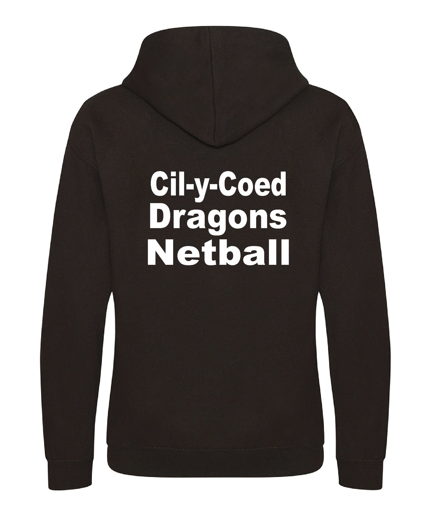 Adults Cil-Y-Coed Dragons Hooded Top