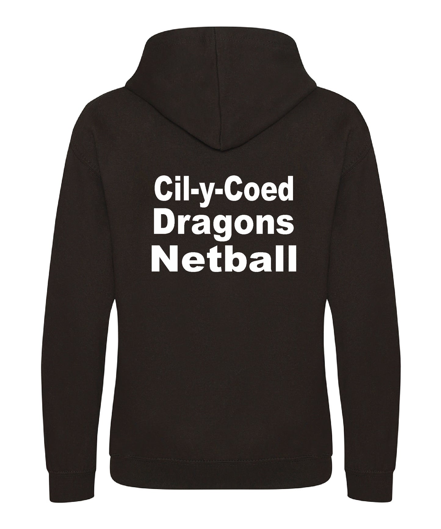 Kids Cil-Y-Coed Dragons Hooded Top