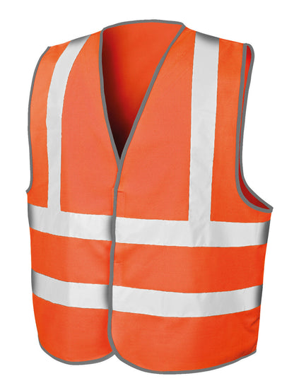 Personalised Hi Vis Vest Jacket Safety Waistcoat Custom Printed Adults Hi Viz