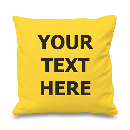 Personalised Photo Cushion Cover Name Cotton Pillowcase Image Text Printed Gift