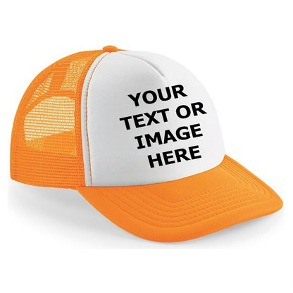 Personalised Snapback Hat Trucker Cap Half Mesh Baseball Cap Mens Ladies Unisex