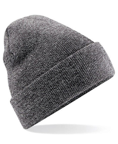 Personalised Embroidered Beanie Hat Custom Cuffed Winter Woolly Hat Mens Womens