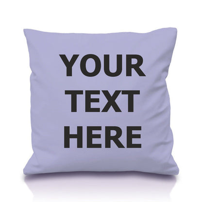 Personalised Photo Cushion Cover Name Cotton Pillowcase Image Text Printed Gift
