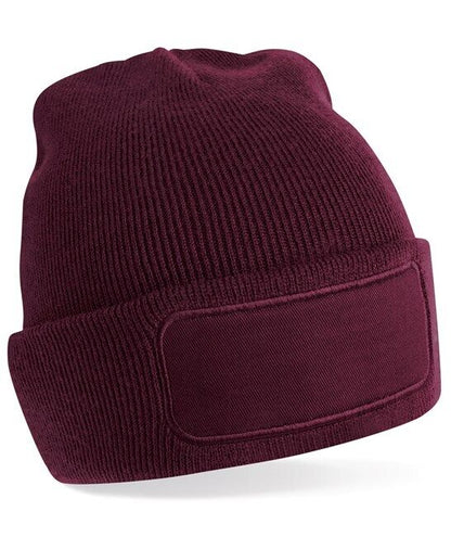 Personalised Beanie Hat Custom Printed Winter Workwear Woolly Hat Mens Ladies
