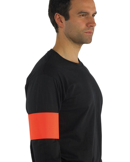 Personalised Captains Armband Custom Printed Hi Vis High Viz Football Sports 