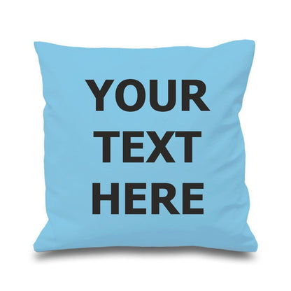 Personalised Photo Cushion Cover Name Cotton Pillowcase Image Text Printed Gift