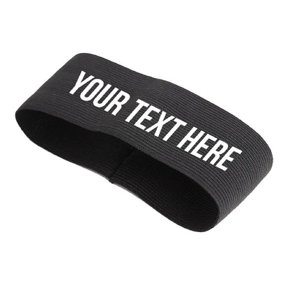Personalised Captains Armband Custom Printed Hi Vis High Viz Football Sports 