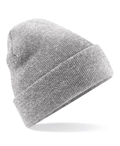 Personalised Embroidered Beanie Hat Custom Cuffed Winter Woolly Hat Mens Womens