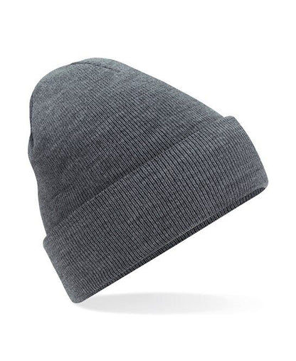 Personalised Embroidered Beanie Hat Custom Cuffed Winter Woolly Hat Mens Womens